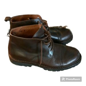 Eddie bauer leather shoes Canada made 10.5 high top dress boot